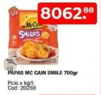 Maxiconsumo Mc cain smile papas oferta