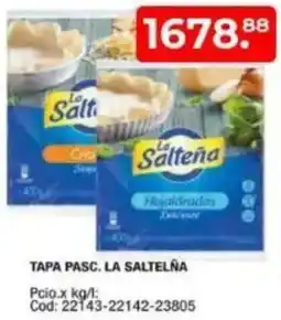 Maxiconsumo La saltelña tapa pasc. oferta