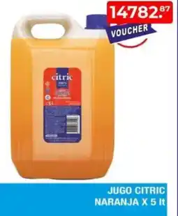 Maxiconsumo Citric jugo naranja oferta