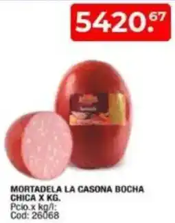 Maxiconsumo Mortadela la casona bocha chica oferta