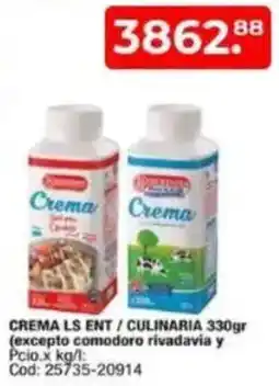 Maxiconsumo Crema ls ent/culinaria oferta