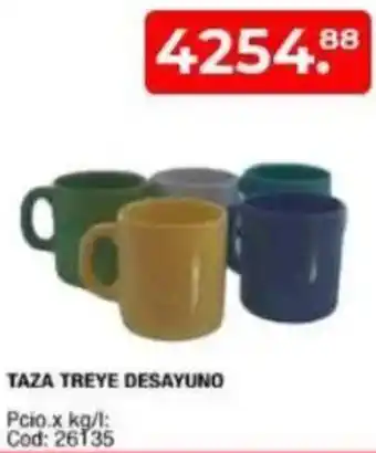 Maxiconsumo Taza treye desayuno oferta