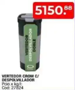 Maxiconsumo Vertedor crom c/ despolvillador oferta