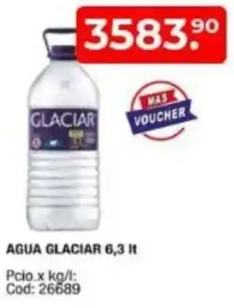 Maxiconsumo Glaciar agua oferta