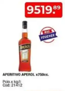 Maxiconsumo Aperol aperitivo oferta