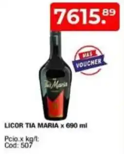 Maxiconsumo Tia maria licor oferta