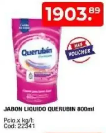 Maxiconsumo Querubin jabon liquido oferta