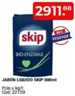 Maxiconsumo Skip jabon liquido oferta