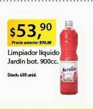 Jardín Limpiador Liquido bot. 900cc.