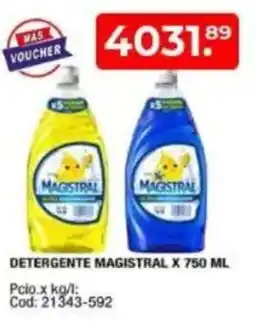 Maxiconsumo Magistral detergente oferta