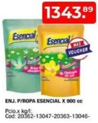 Maxiconsumo Esencial enj. p/ropa oferta