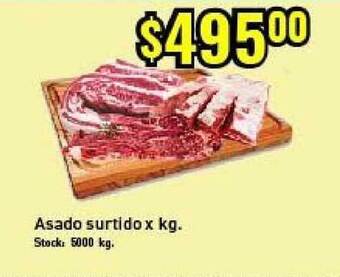 Supermercados Damesco Asado surtido x kg oferta