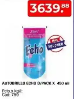 Maxiconsumo Echo autobrillo d/pack oferta