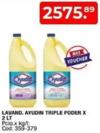 Maxiconsumo Ayudin lavand. triple poder oferta