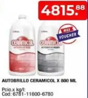 Maxiconsumo Ceramicol autobrillo oferta