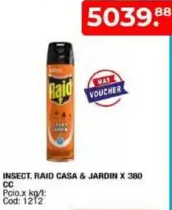 Maxiconsumo Raid insect. casa & jardin oferta