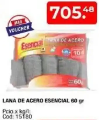 Maxiconsumo Esencial lana de acero oferta