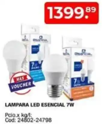 Maxiconsumo Lampara led esencial oferta