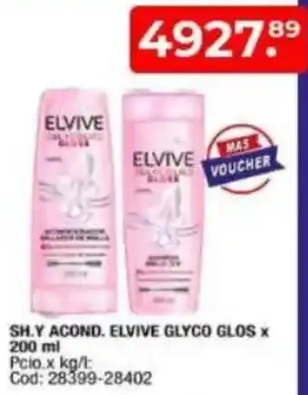 Maxiconsumo Elvive sh.y acond. glyco glos oferta