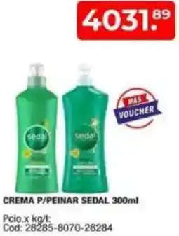 Maxiconsumo Sedal crema p/peinar oferta