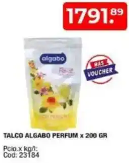 Maxiconsumo Algabo talco perfum oferta