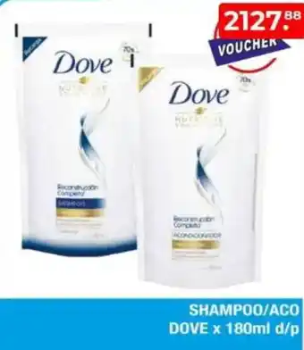 Maxiconsumo Dove shampoo/aco oferta