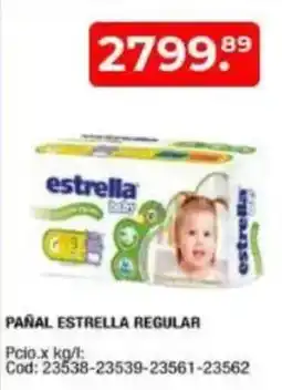 Maxiconsumo Estrella pañal regular oferta