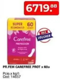 Maxiconsumo Carefree pr.fem prot oferta