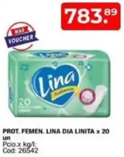 Maxiconsumo Lina prot. femen. dia linita oferta