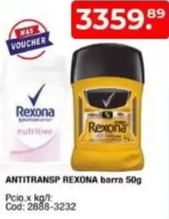 Maxiconsumo Rexona antitransp barra oferta