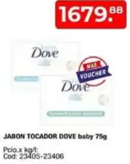 Maxiconsumo Dove jabon tocador baby oferta