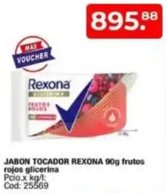 Maxiconsumo Rexona jabon tocador oferta