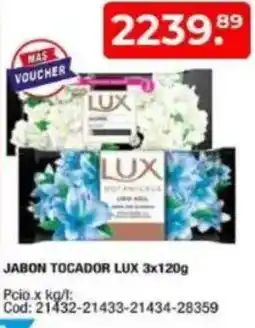 Maxiconsumo Lux jabon tocador oferta