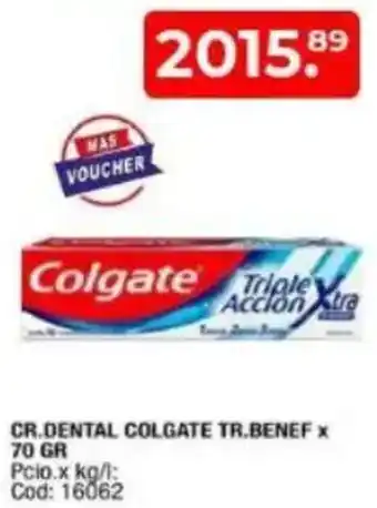 Maxiconsumo Colgate cr.dental tr.benef oferta