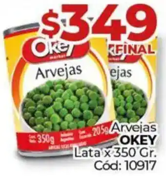 Diarco Okey arvejas lata oferta