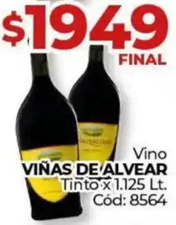 Diarco Viñas de alvear vino tinto oferta