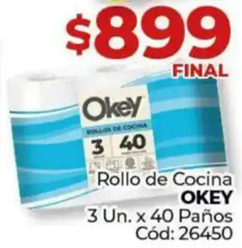 Diarco Okey rollo de cocina oferta