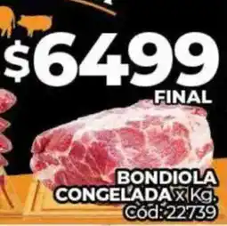 Diarco Bondiola congelada oferta