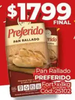 Diarco Preferido pan rallado fort. oferta