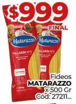 Diarco Matarazzo fideos oferta