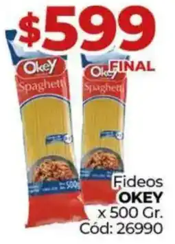 Diarco Okey fideos oferta