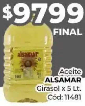 Diarco Alsamar aceite girasol oferta