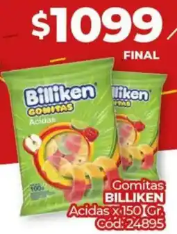 Diarco Billiken gomitas acidas oferta