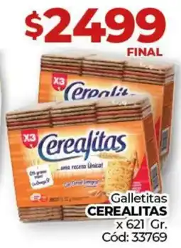 Diarco Cerealitas galletitas oferta