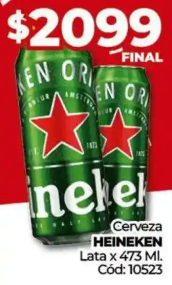 Diarco Heineken cerveza lata oferta