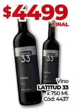 Diarco Latitud 33 vino oferta