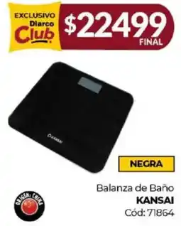 Diarco Kansai balanza de baño oferta