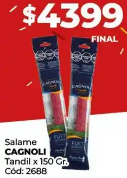 Diarco Cagnoli salame tandil oferta