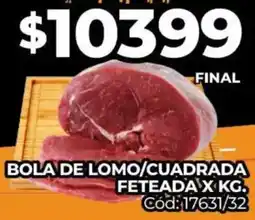 Diarco Bola de lomo/cuadrada feteada oferta