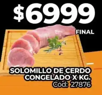 Diarco Solomillo de cerdo congelado oferta